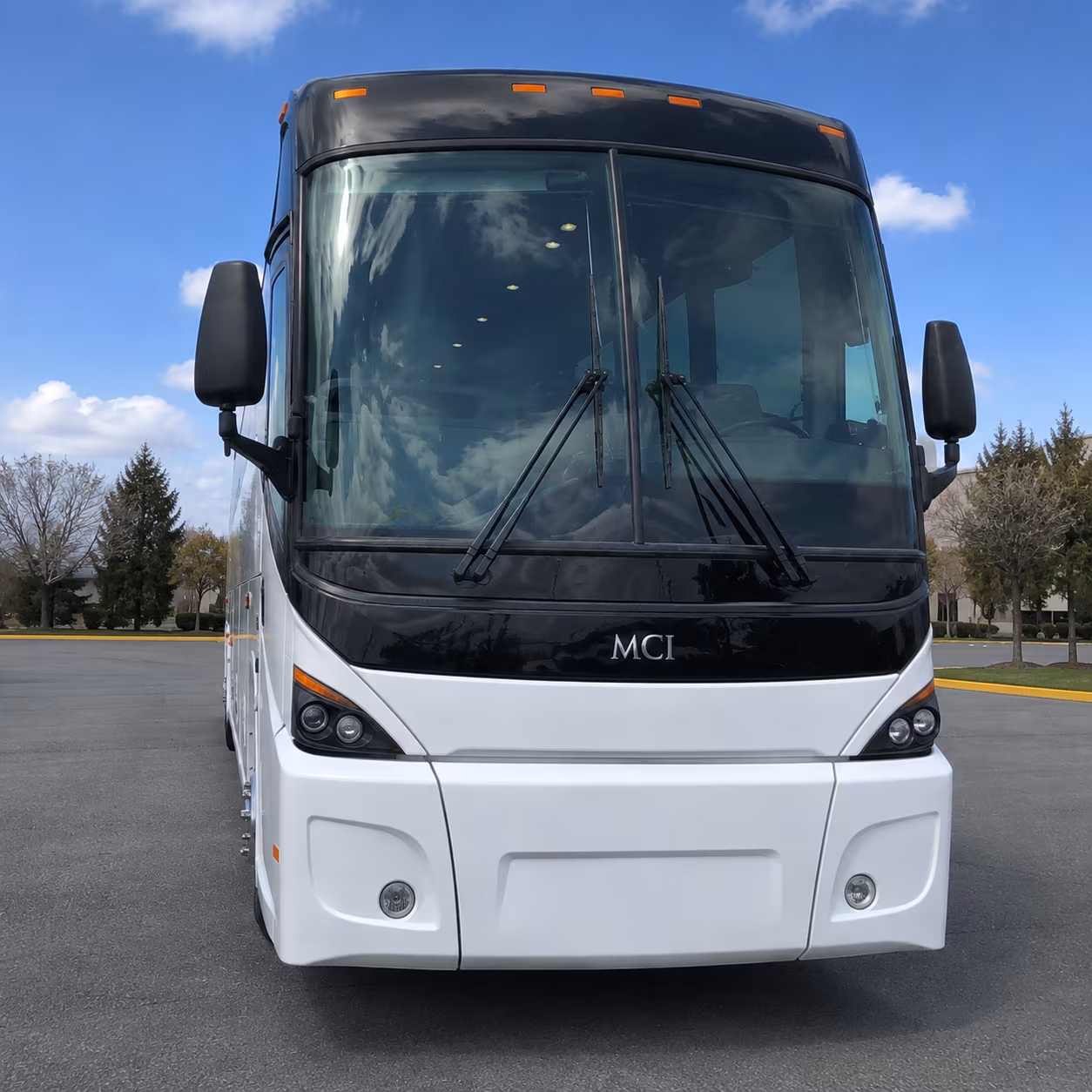 56 passenger charter bus