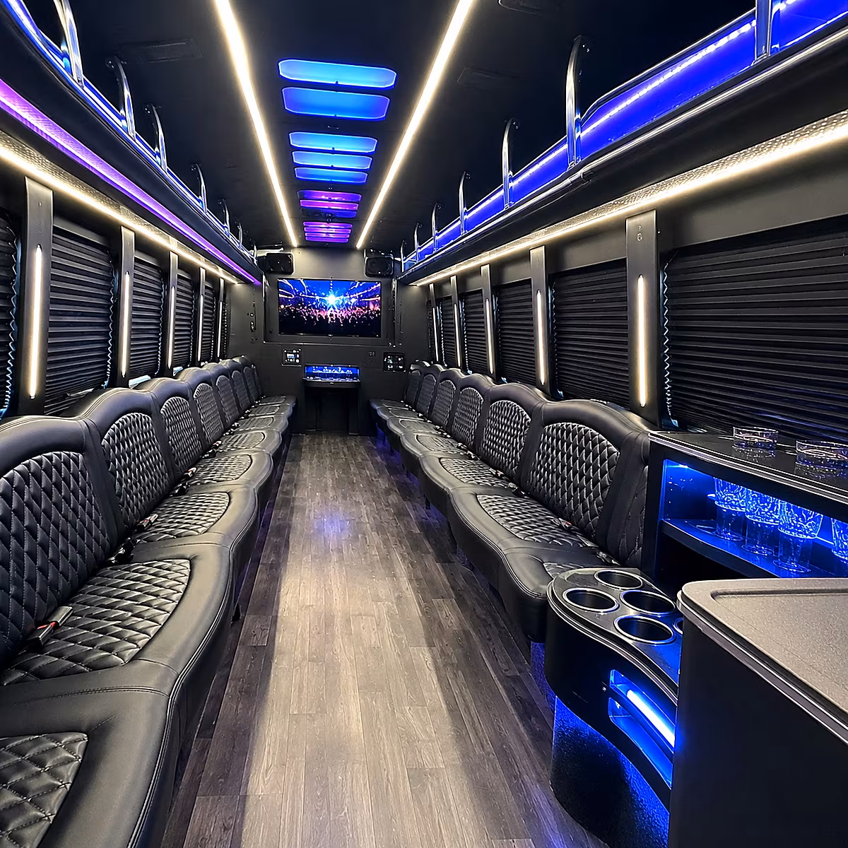 party buses and charter buses for wsu basketball at friel court and beasley coliseum