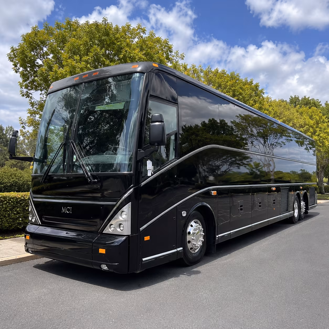 pullman charter bus