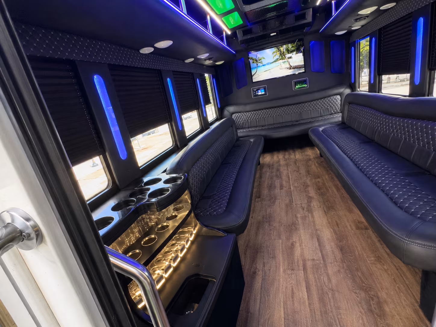 pullman corporate event party bus rental