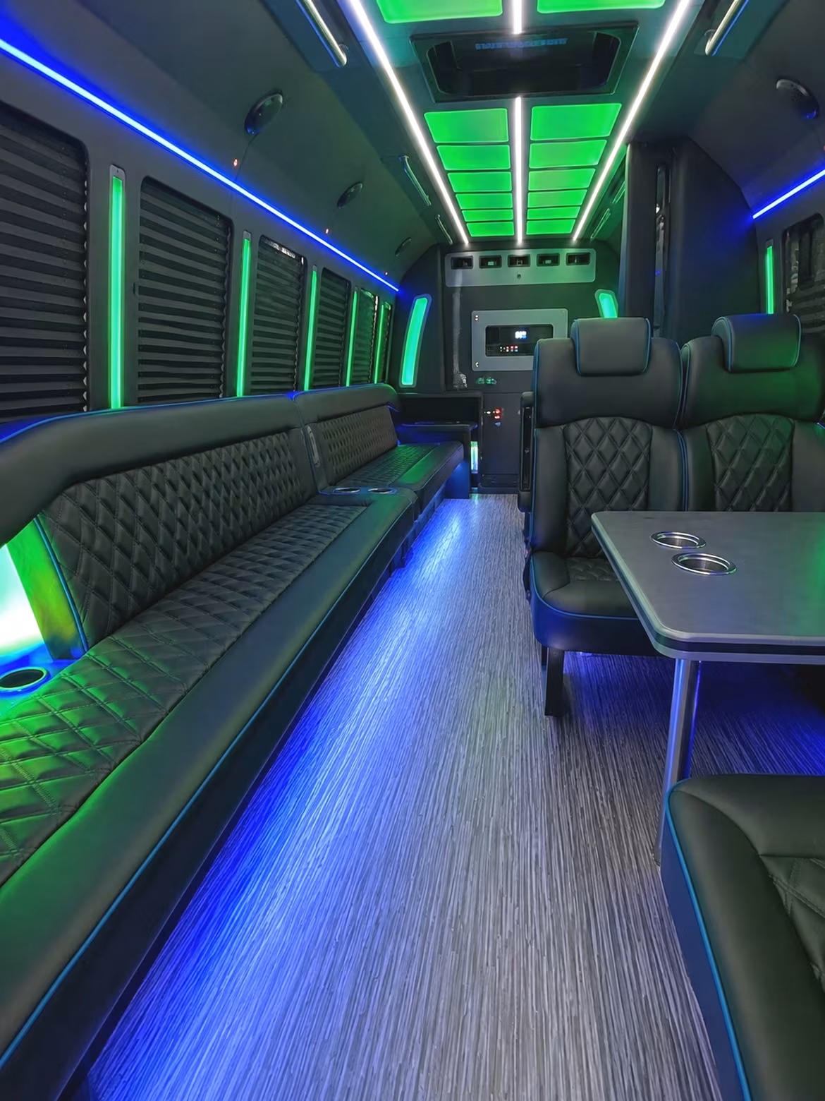 pullman holiday party bus rental