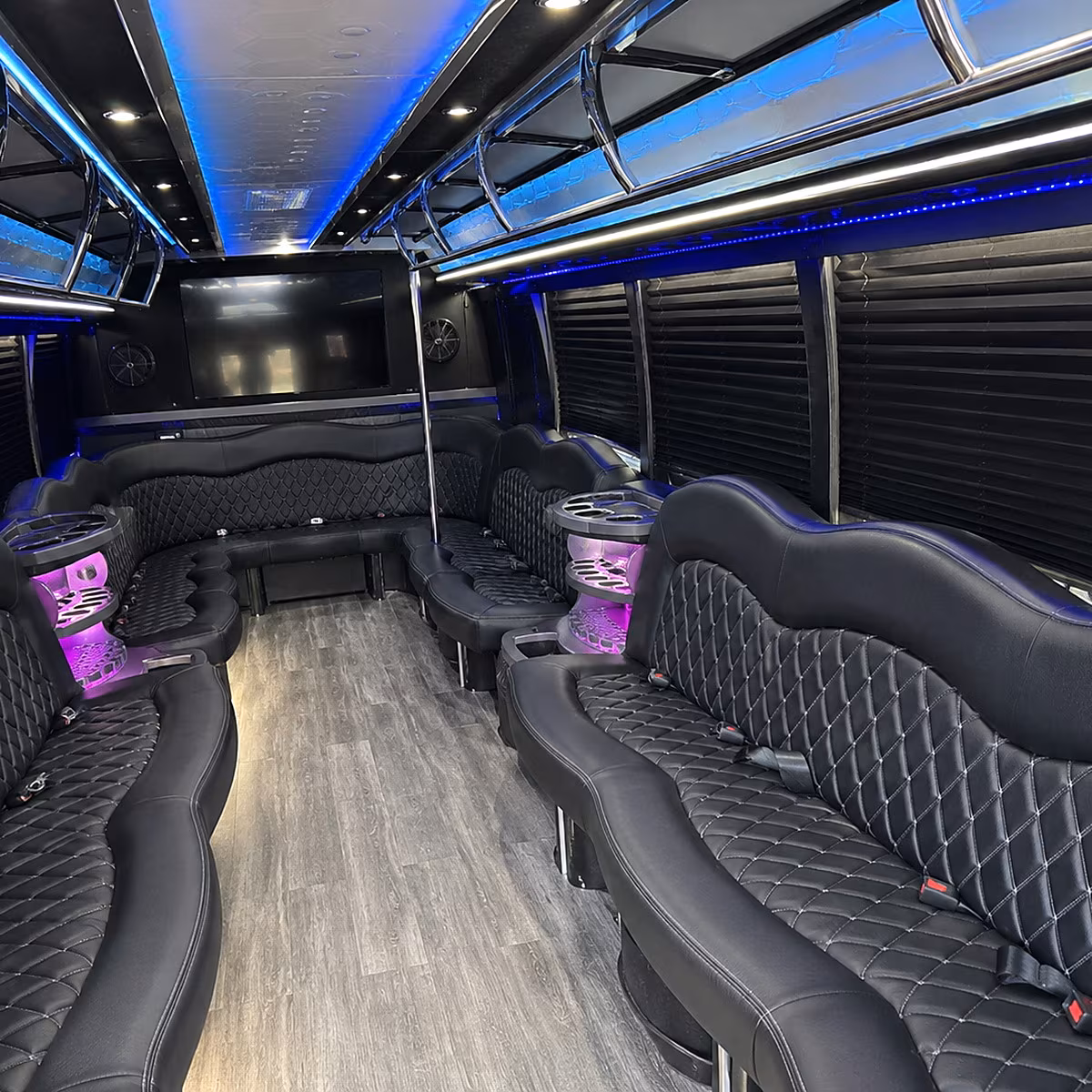 pullman new years eve party bus rental