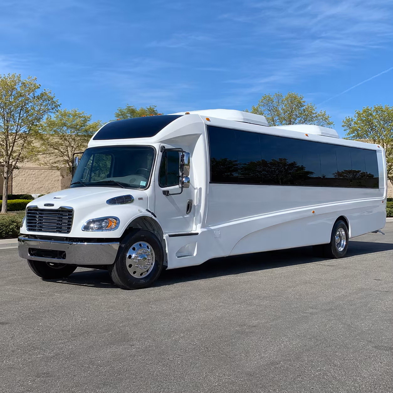 pullman religious group transportation onboard seating