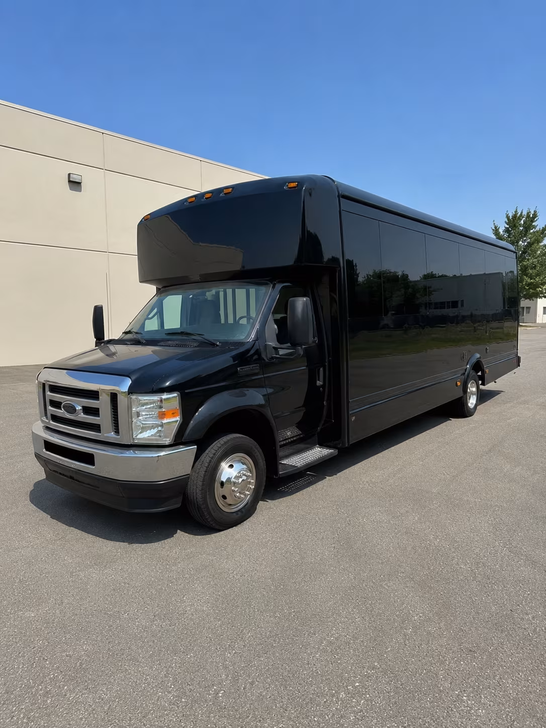 pullman wedding party bus rental