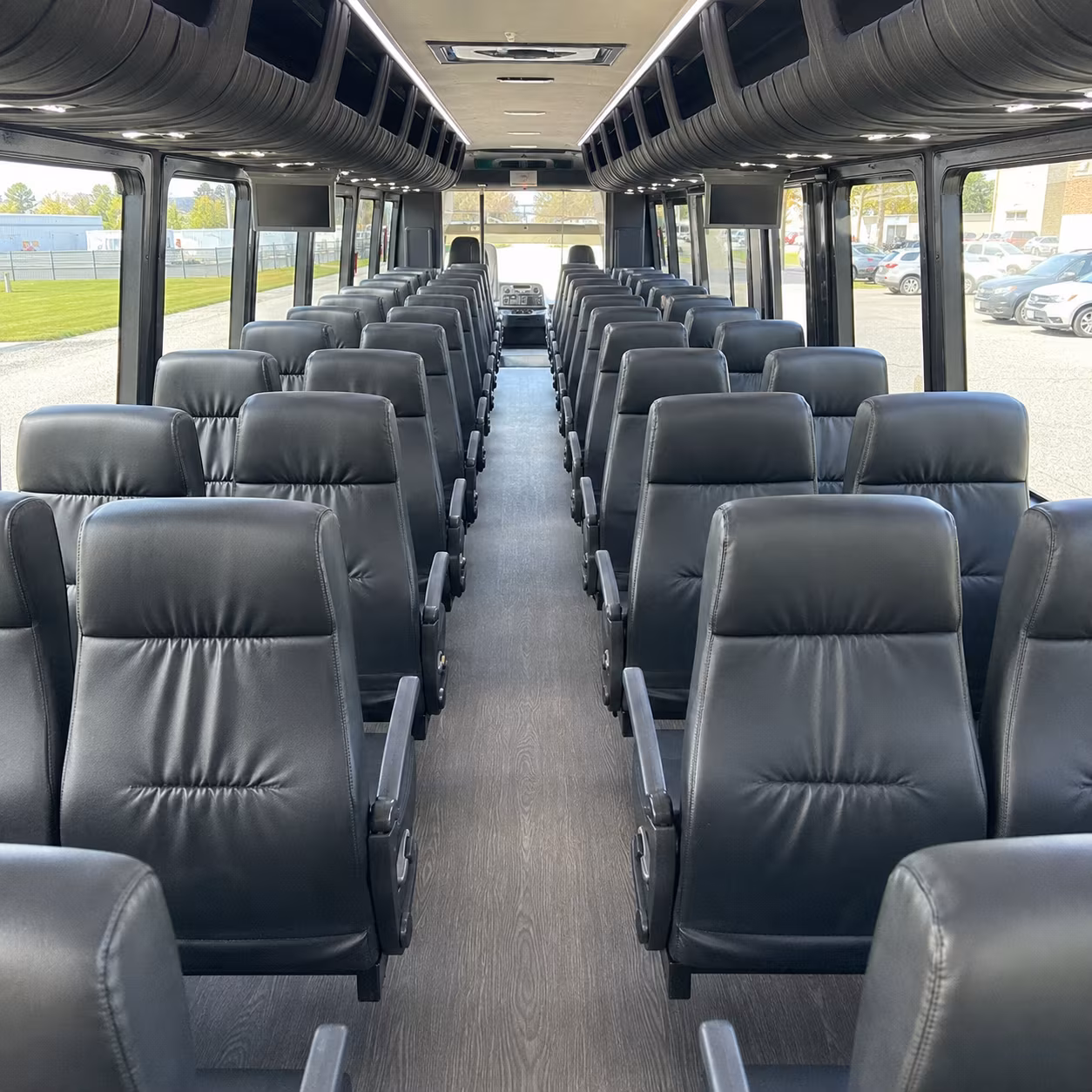 wedding guest shuttle buses between pullman hotels and ceremony venues
